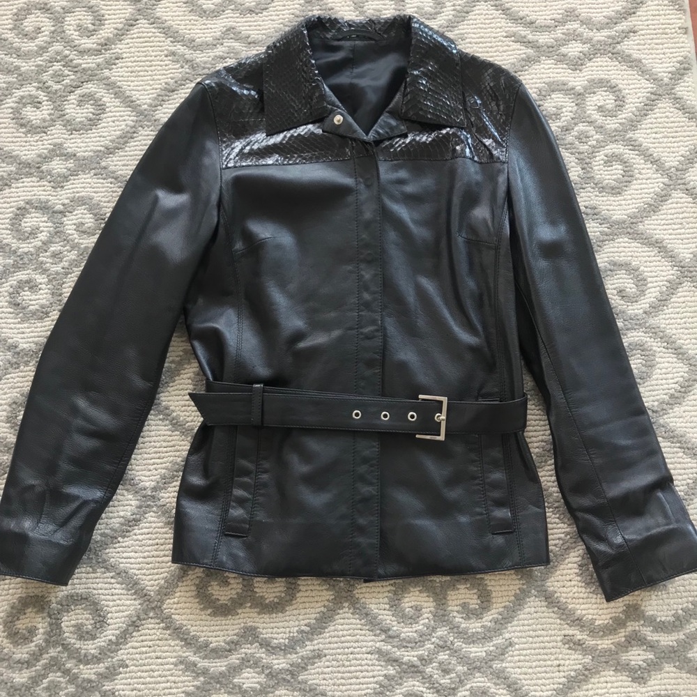 Handmade Italian Real Leather Jacket Made in Italy